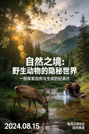 纪录片海报 - 自然风光与野生动物